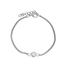 Afbeelding in Gallery-weergave laden, Armband Box chain Toppart  Zilver