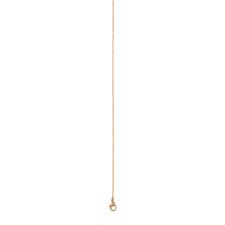 Ketting 1mm schakel  Goud 40cm