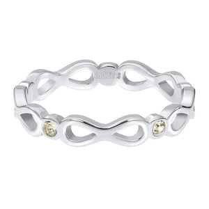 infinite vulring Zilver 2mm