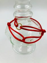 Afbeelding in Gallery-weergave laden, Satijnkoord armband bordeaux