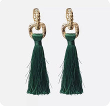 Afbeelding in Gallery-weergave laden, Oorbel  groen DK027