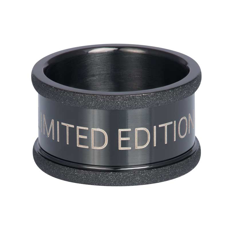 Basisring Zwart Limited Edition 12mm