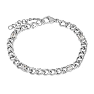 Armband Happy Zilver